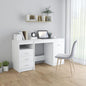 Scrivania Nera 140X50X76 Cm In Truciolato