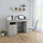 Scrivania Nera 140X50X76 Cm In Truciolato
