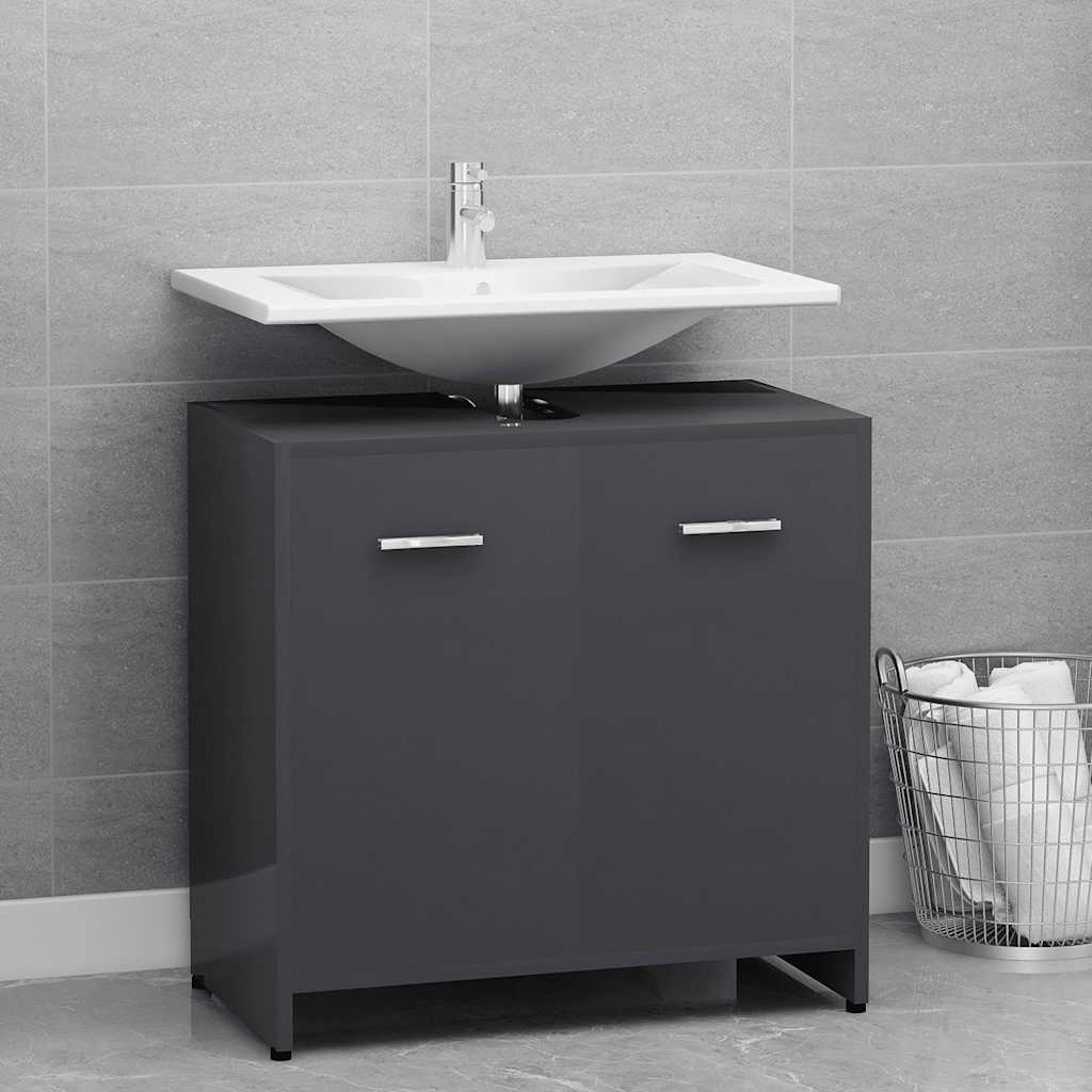 Mobile Lavabo Bagno 60X33X60 Cm Legno Multistrato