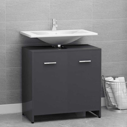 Mobile Lavabo Bagno 60X33X60 Cm Legno Multistrato