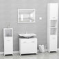 Mobile Da Bagno Con Specchio In Legno Multistrato
