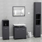 Mobile Da Bagno Con Specchio In Legno Multistrato