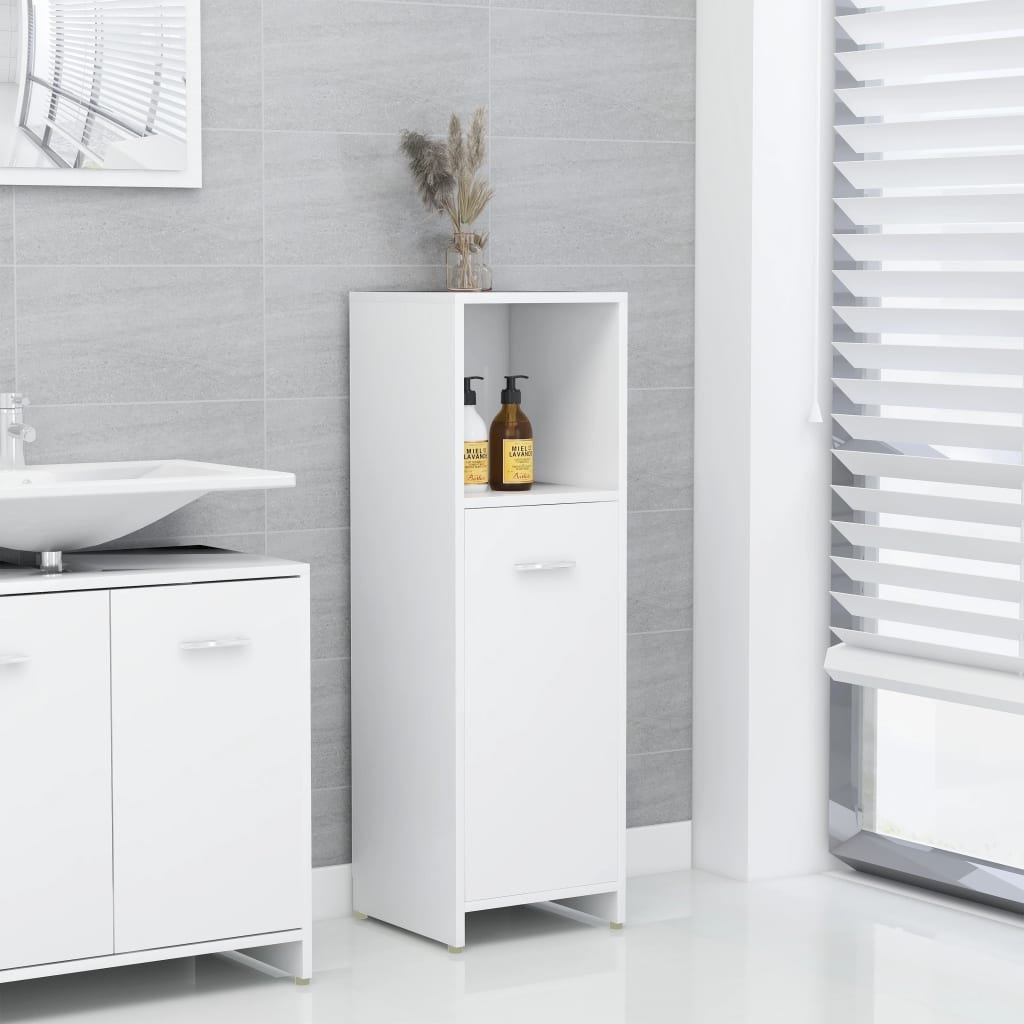 Mobile Da Bagno 30X30X95 Cm In Legno Multistrato