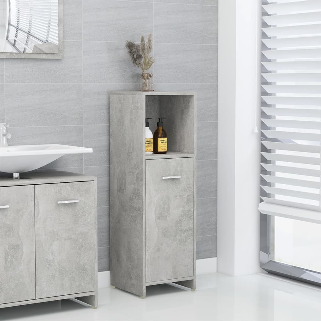 Mobile Da Bagno 30X30X95 Cm In Legno Multistrato