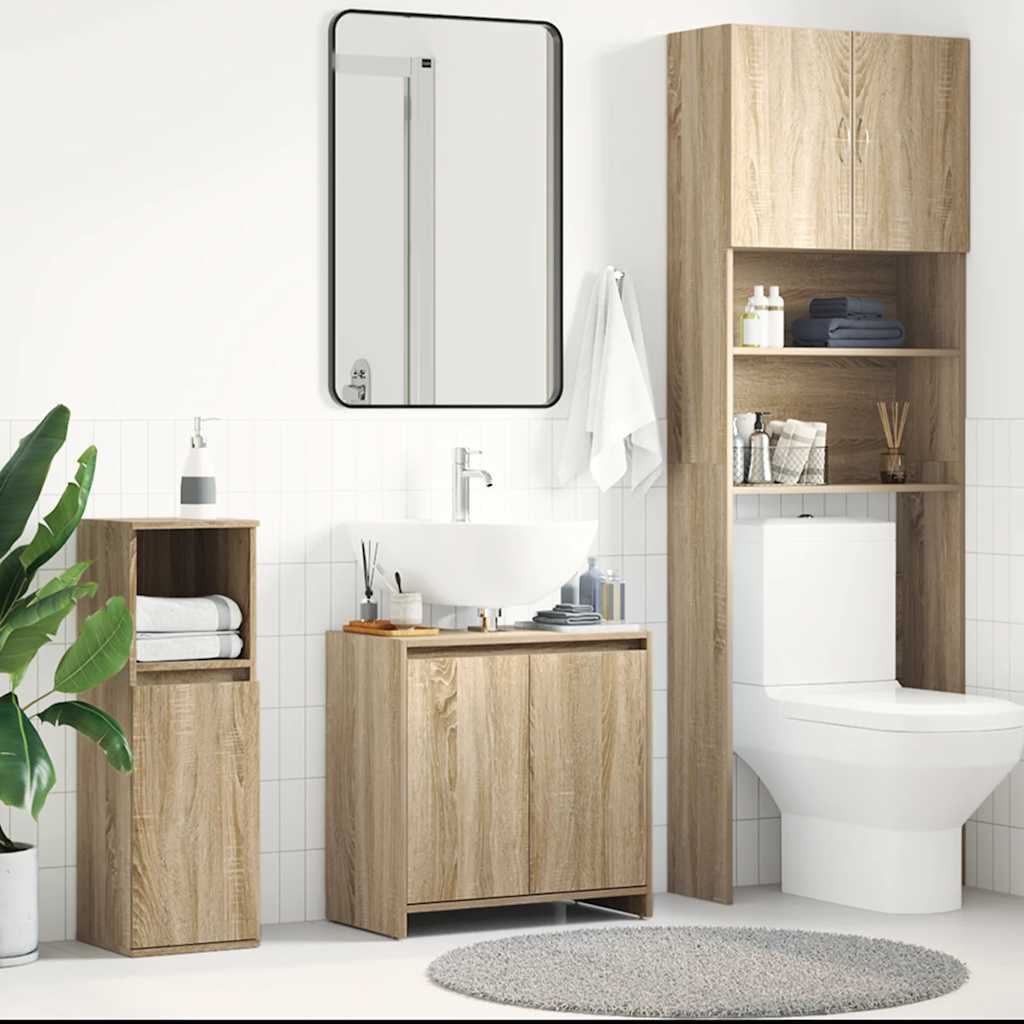 Mobile Lavabo Bagno Legno Multistrato