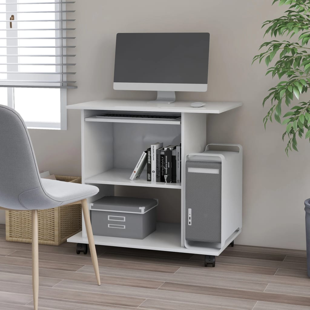 Scrivania Computer 80X50X75 Cm Legno Multistrato