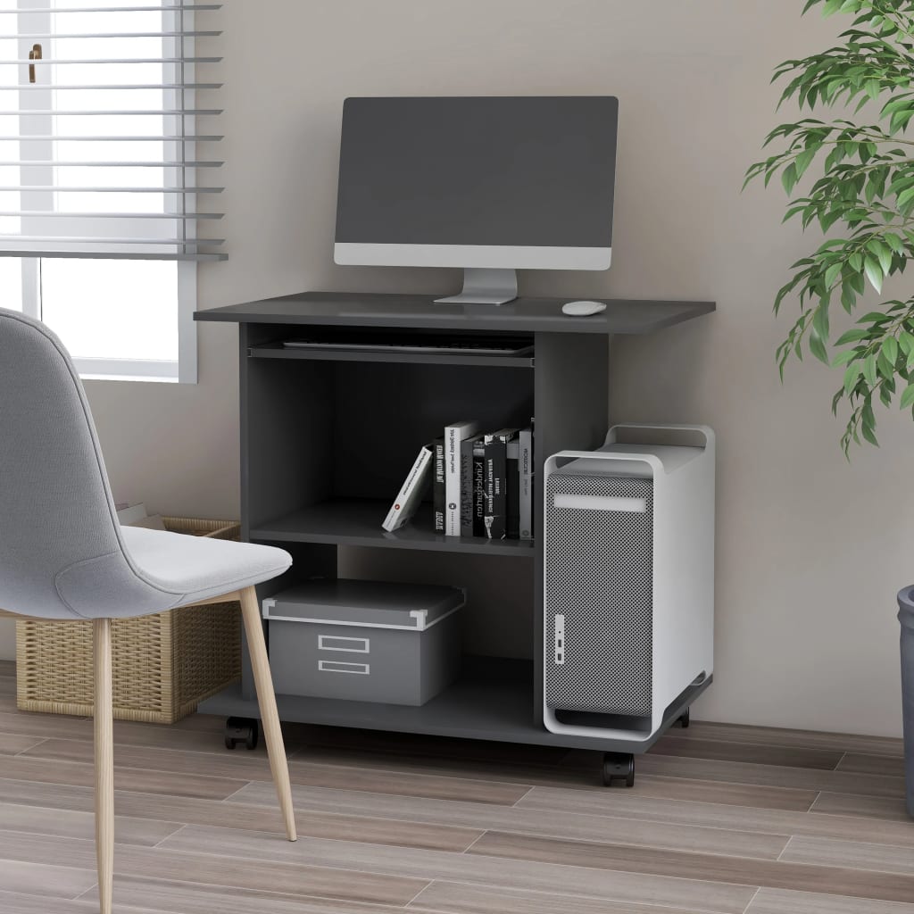 Scrivania Computer 80X50X75 Cm Legno Multistrato