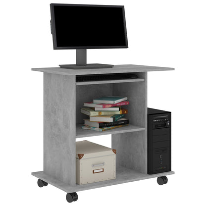 Scrivania Computer 80X50X75 Cm Legno Multistrato