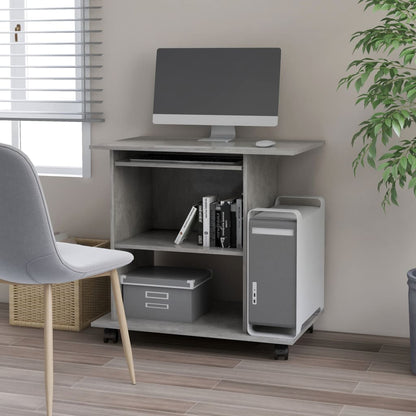 Scrivania Computer 80X50X75 Cm Legno Multistrato