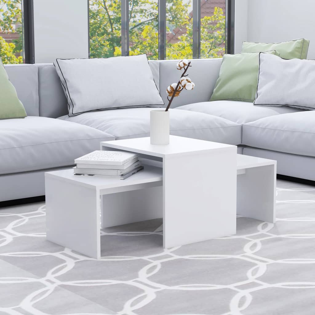 Set Tavolini Da Salotto 100X48X40 Cm Multistrato