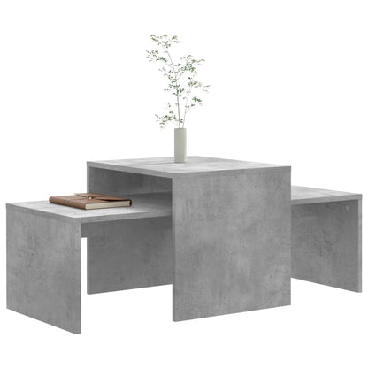 Set Tavolini Da Salotto 100X48X40 Cm Multistrato
