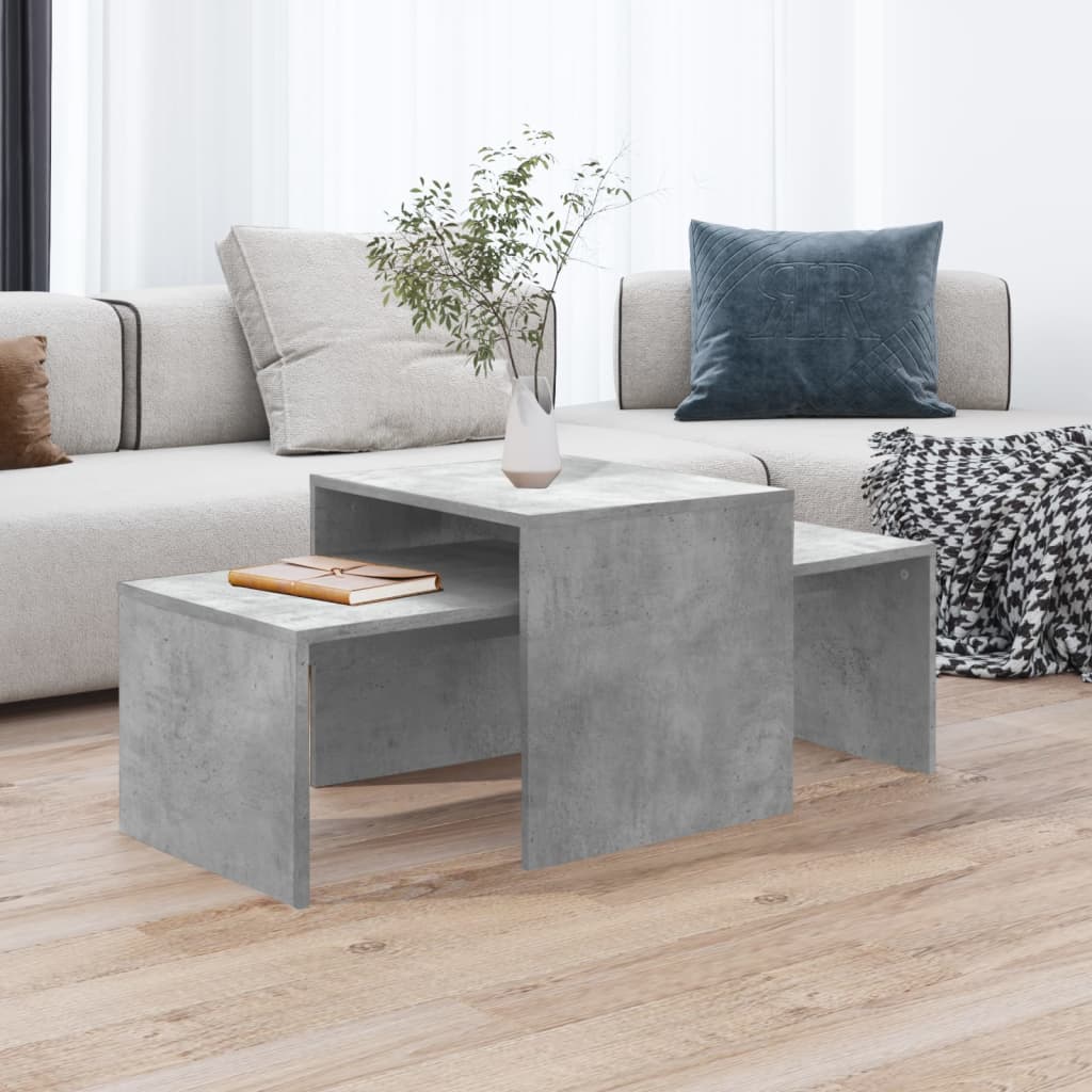 Set Tavolini Da Salotto 100X48X40 Cm Multistrato