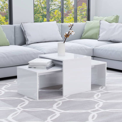 Set Tavolini Da Salotto 100X48X40 Cm Multistrato