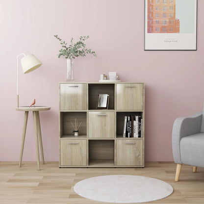 Libreria 90X28X90 Cm In Legno Multistrato