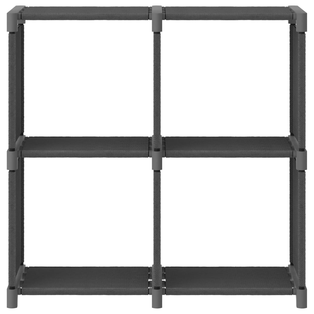 Mobile Per 9 Scatole A Cubo 103X30X107,5 Cm In Tessuto Grigio