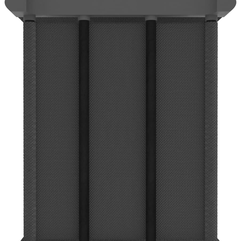 Mobile Per 9 Scatole A Cubo 103X30X107,5 Cm In Tessuto Grigio