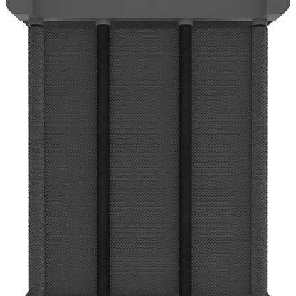 Mobile Per 9 Scatole A Cubo 103X30X107,5 Cm In Tessuto Grigio