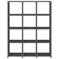 Mobile Per 9 Scatole A Cubo 103X30X107,5 Cm In Tessuto Grigio
