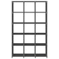 Mobile Per 9 Scatole A Cubo 103X30X107,5 Cm In Tessuto Grigio