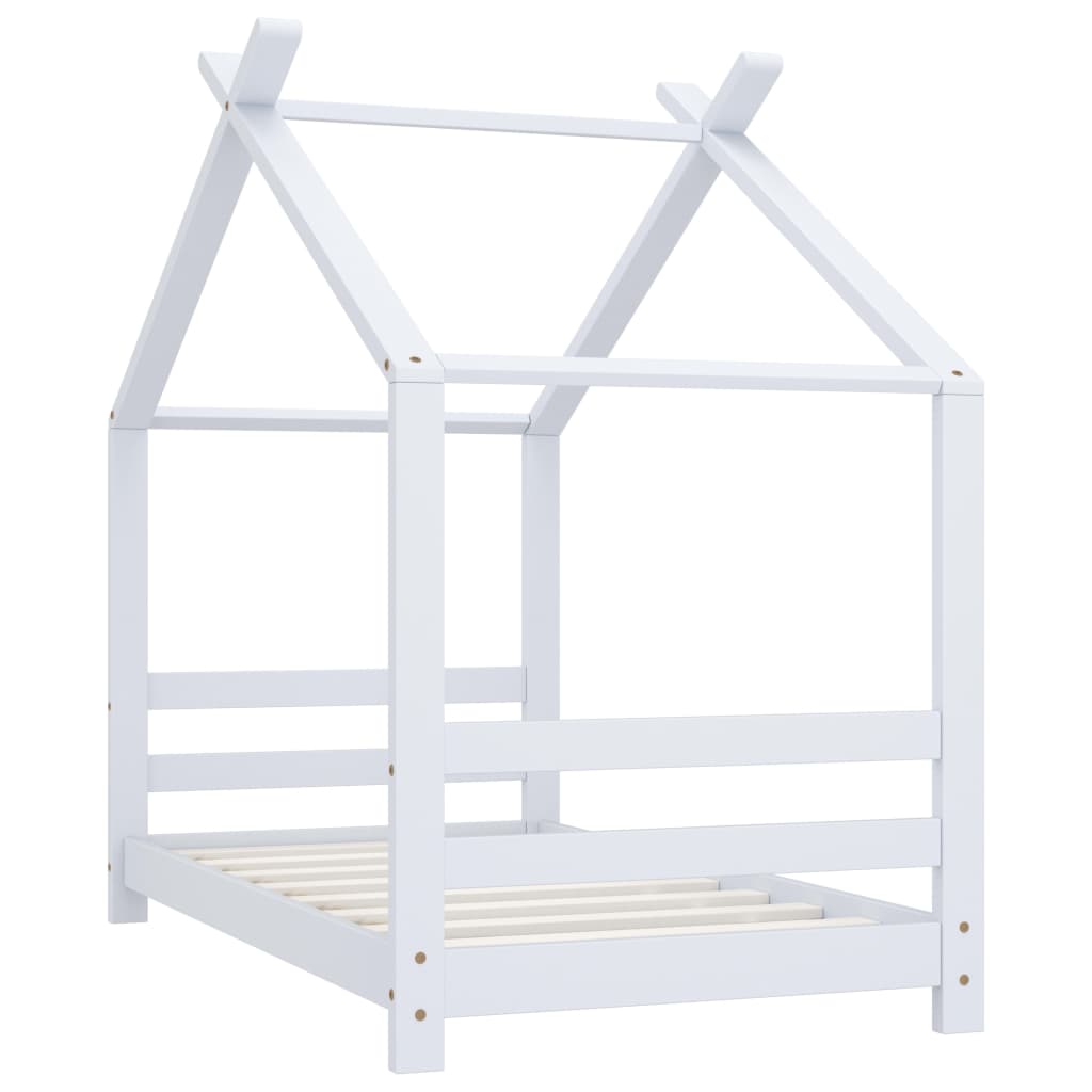 Giroletto Per Bambini In Legno Massello Di Pino 80X160Cm