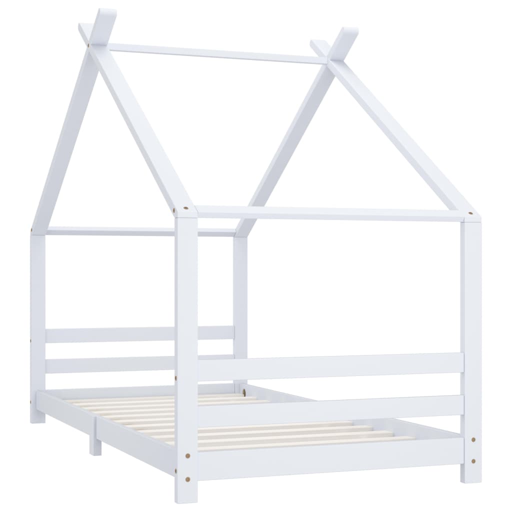 Giroletto Per Bambini In Legno Massello Di Pino 80X160Cm