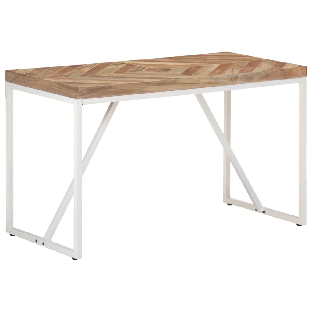 Tavolo Da Pranzo Legno Massello Di Acacia E Mango