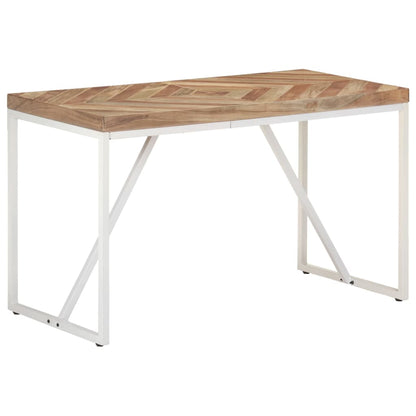 Tavolo Da Pranzo Legno Massello Di Acacia E Mango