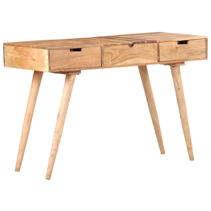 Tavolo Da Trucco Con Specchio 112X45X76 Cm Massello Di Recupero