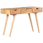 Tavolo Da Trucco Con Specchio 112X45X76 Cm Massello Di Recupero
