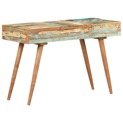 Tavolo Da Trucco Con Specchio 112X45X76 Cm Massello Di Recupero