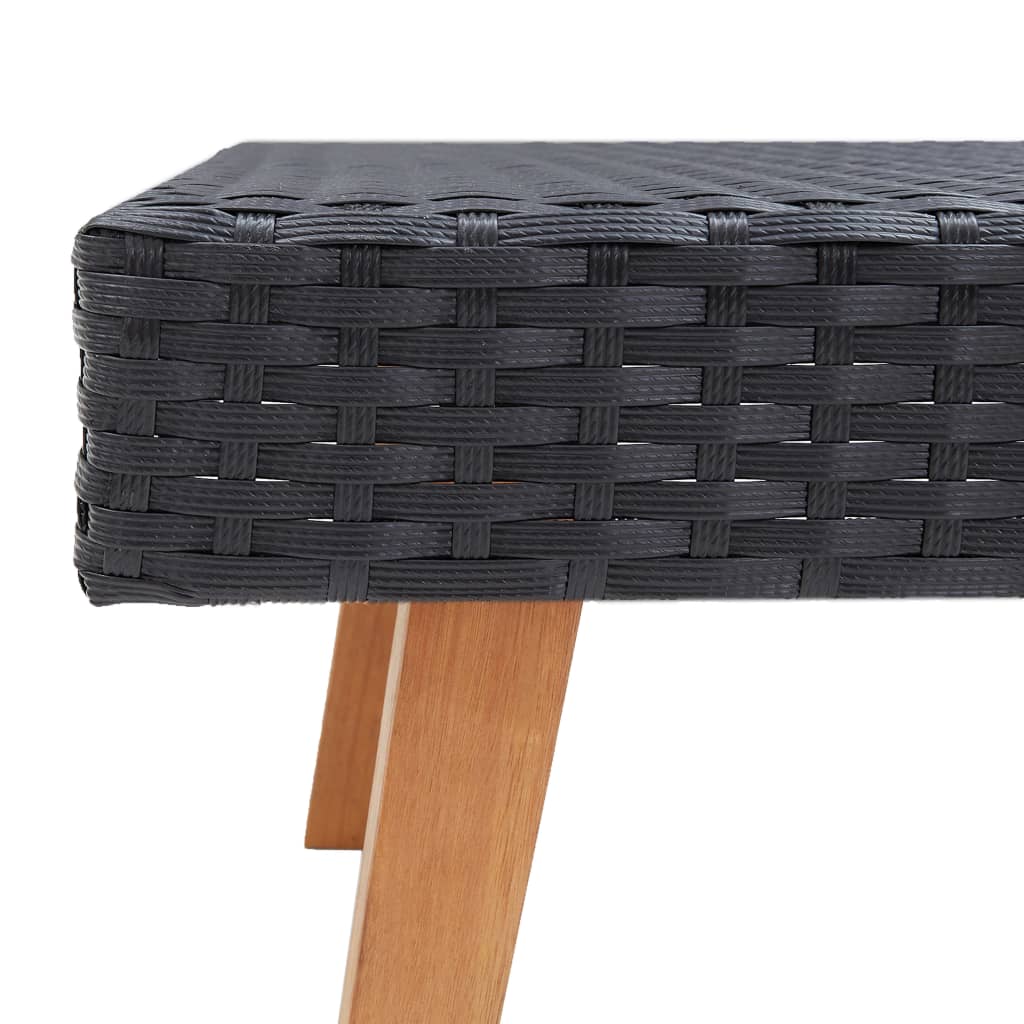 Set Divani Da Giardino 3 Pz Con Cuscini In Polyrattan