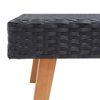 Set Divani Da Giardino 3 Pz Con Cuscini In Polyrattan