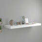Scaffali A Parete 4 Pz Bianchi 120X23,5X3,8 Cm In Mdf Bianco