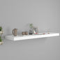 Scaffali A Parete 4 Pz Bianchi 120X23,5X3,8 Cm In Mdf Bianco