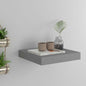 Scaffali A Parete 2 Pz Grigi 90X23,5X3,8 Cm In Mdf Grigio