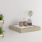 Scaffali A Parete 4 Pz 60X23,5X3,8 Cm In Mdf Rovere