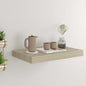 Scaffali A Parete 4 Pz 60X23,5X3,8 Cm In Mdf Rovere