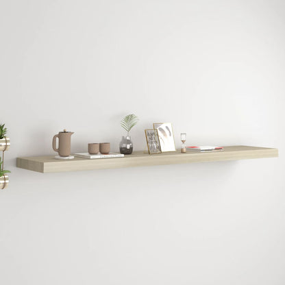 Scaffali A Parete 4 Pz 60X23,5X3,8 Cm In Mdf Rovere