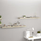 Scaffali A Parete 4 Pz 60X23,5X3,8 Cm In Mdf Rovere