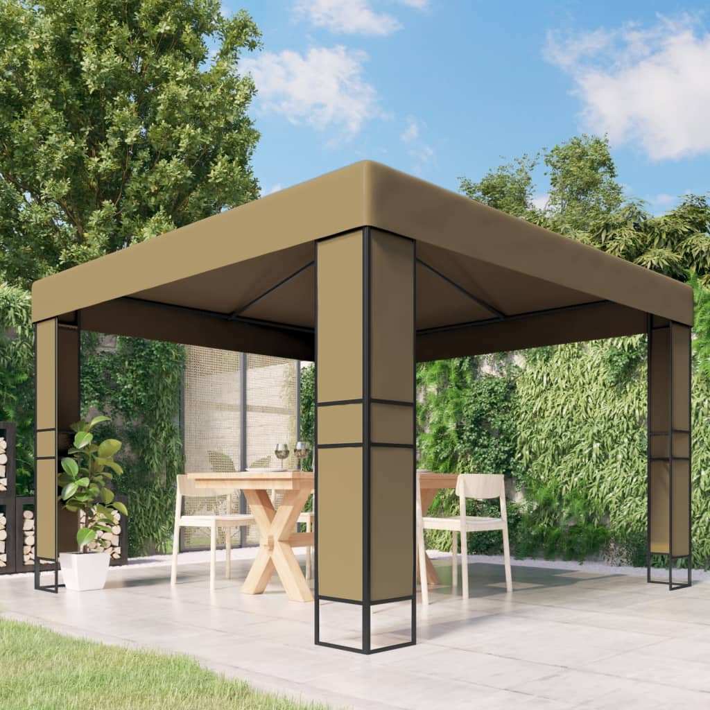 Gazebo Con Tetto Doppio