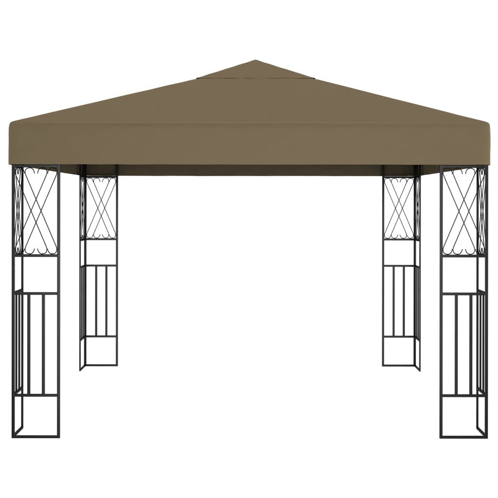 Gazebo Grigio In Tessuto