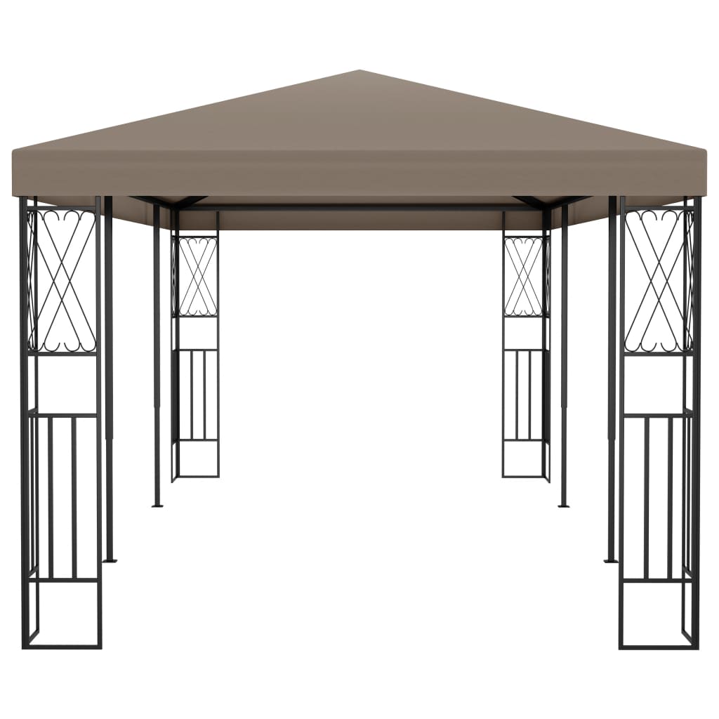 Gazebo Grigio In Tessuto