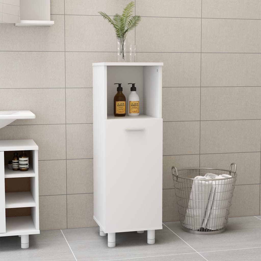 Mobile Da Bagno 30,5X30X95Cm In Truciolato
