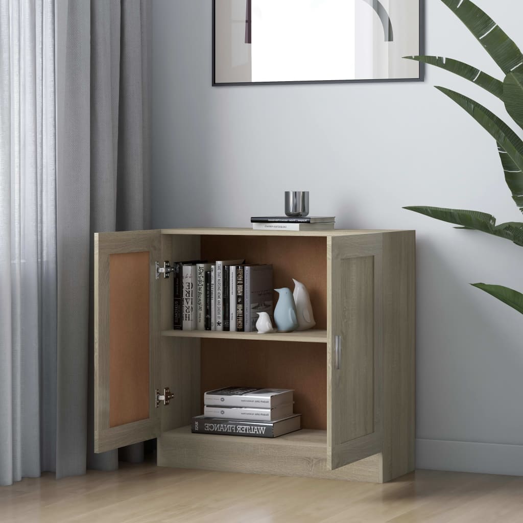 Libreria 82,5X30,5X In Legno Multistrato Rovere Sonoma