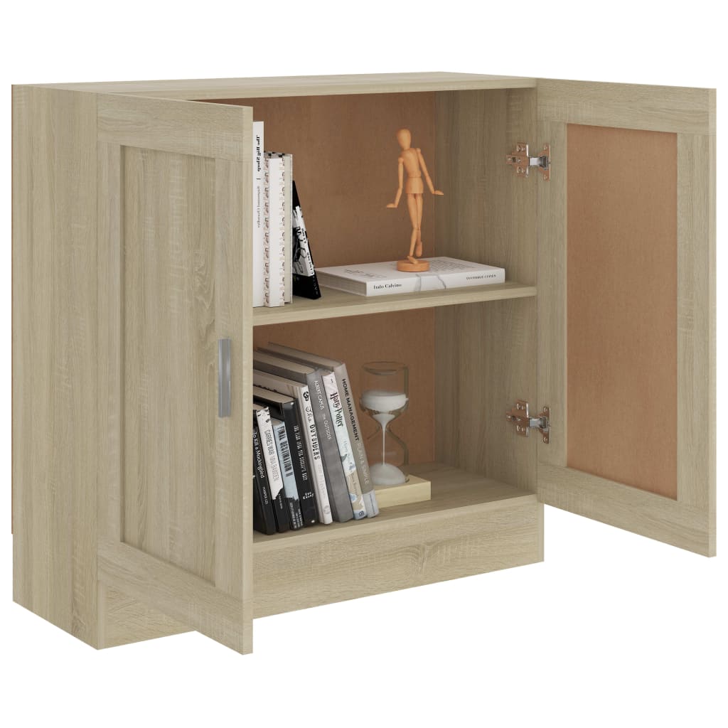 Libreria 82,5X30,5X In Legno Multistrato Rovere Sonoma