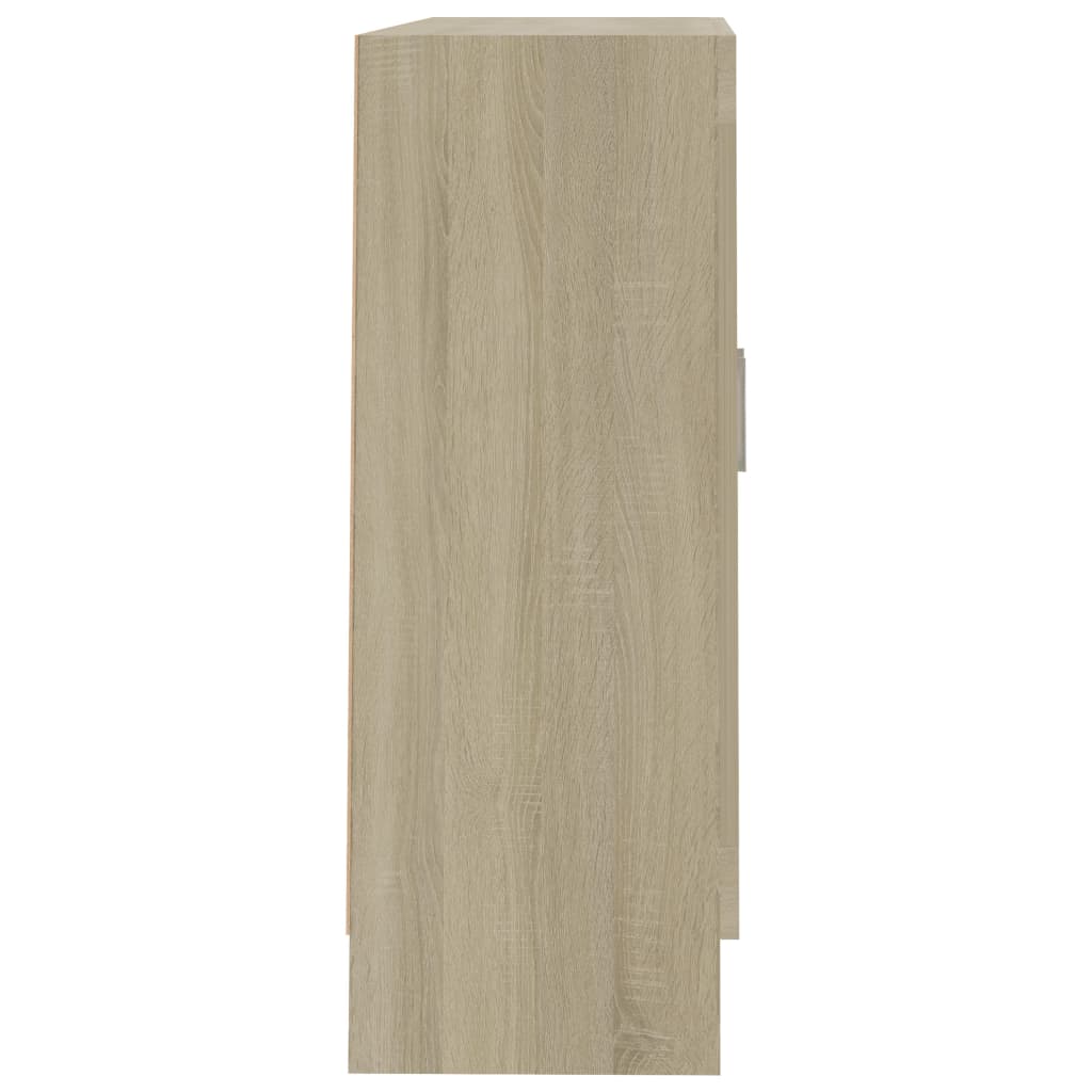 Libreria 82,5X30,5X In Legno Multistrato Rovere Sonoma