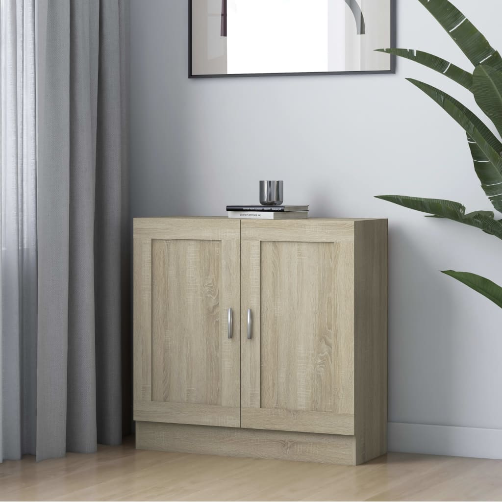 Libreria 82,5X30,5X In Legno Multistrato Rovere Sonoma