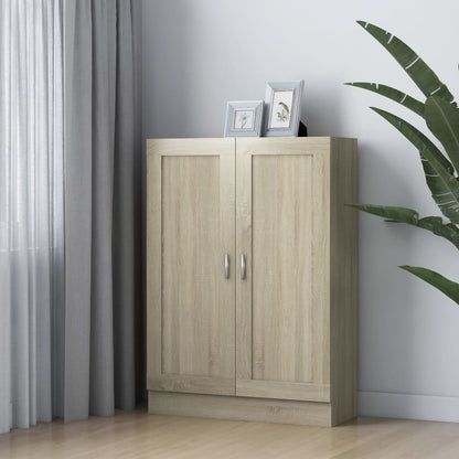 Libreria 82,5X30,5X In Legno Multistrato Rovere Sonoma
