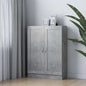 Libreria 82,5X30,5X185,5 Cm In Legno Multistrato Grigio Cemento