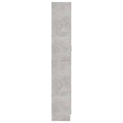 Libreria 82,5X30,5X185,5 Cm In Legno Multistrato Grigio Cemento